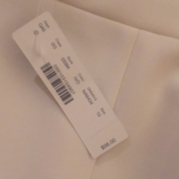 I. Crew collection ivory skirt - Picture 2 of 2